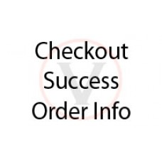 Checkout Success Order Info